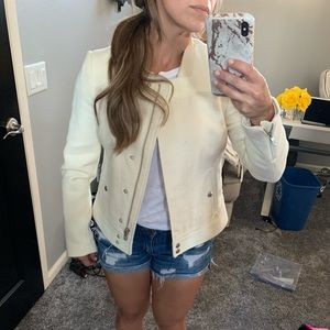 Banana republic off white jacket